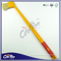 ColorRun natural bristle long rubber plastic handle dust cleaning brush